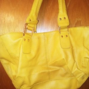 Yellow Aldo handbag